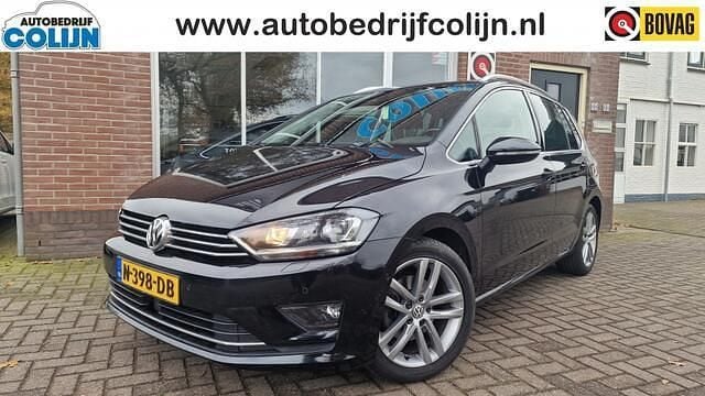 Zwart Gebruikt 2015 VW Golf Sportsvan Highline MPV | € 13.900 (Duur) - Afbeelding 1/4