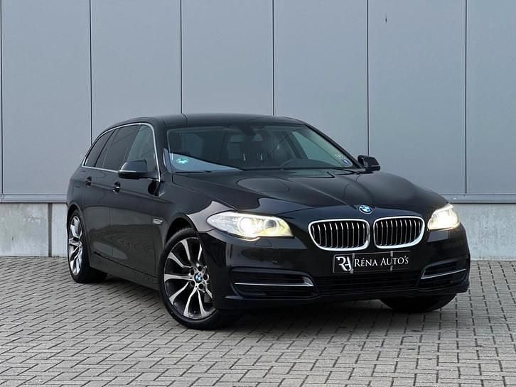 Occasion BMW 520 Luxury Line 184 PK (135 kW) 2016 Zwart (metallic) Stationwagen