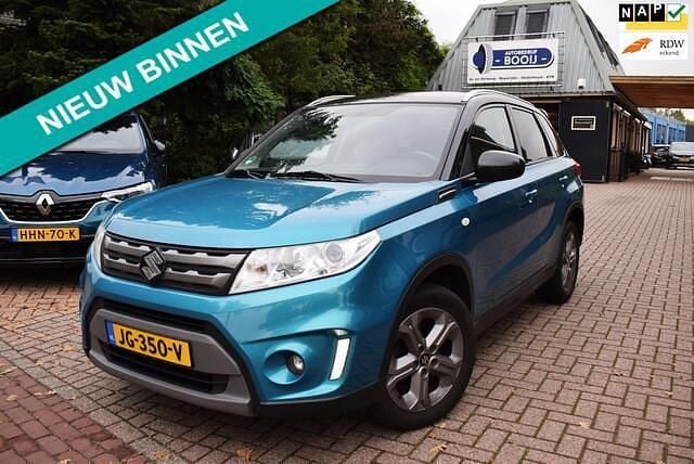 Blauw Gebruikt 2016 Suzuki Vitara Exclusive SUV | € 11.445 (Goede deal) - Afbeelding 1/4