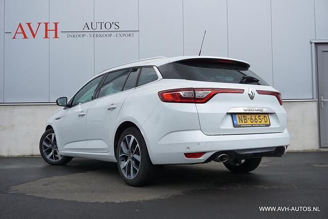 Occasion Renault Mégane GrandTour Bose Edition 101 PK (74 kW) 2017 Wit Stationwagen
