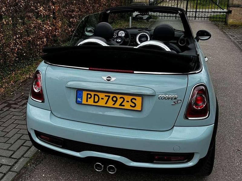 Blauw Gebruikt 2011 Mini Cooper SD Cabriolet Chili Cabriolet | € 7.000 - Afbeelding 1/4