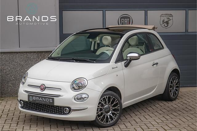 Wit Occasion 2022 Fiat 500C Dolcevita Cabriolet | € 16.950 (Eerlijke prijs) - Afbeelding 1/4