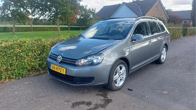 Grijs Gebruikt 2011 VW Golf VI Comfortline Stationwagen | € 1.750 (Super prijs) - Afbeelding 1/4