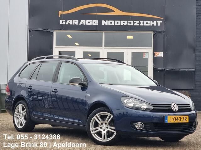 Blauw, metallic lak Gebruikt 2012 VW Golf VII Comfortline Stationwagen | € 6.995 (Eerlijke prijs) - Afbeelding 1/4