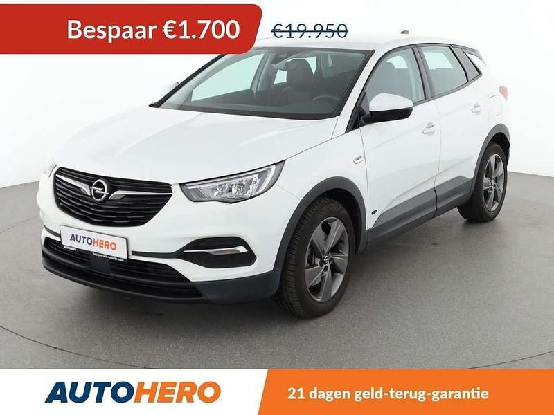 Wit Gebruikt 2021 Opel Grandland X Edition SUV | € 18.449 (Super prijs) - Afbeelding 1/3