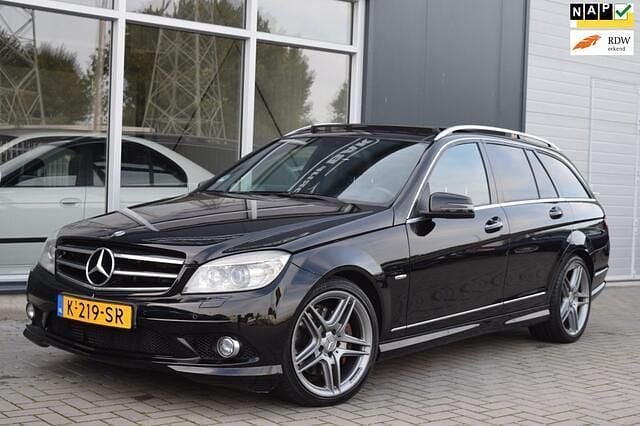 Zwart Gebruikt 2008 Mercedes C320 Avantgarde Stationwagen | € 6.999 (Eerlijke prijs) - Afbeelding 1/4