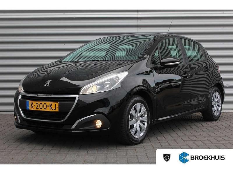 Zwart Gebruikt 2018 Peugeot 208 Active Hatchback | € 8.900 (Iets duurder) - Afbeelding 1/4