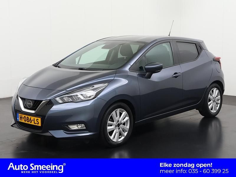 Grijs Occasion 2020 Nissan Micra N-Connecta Hatchback | € 12.740 (Eerlijke prijs) - Afbeelding 1/4