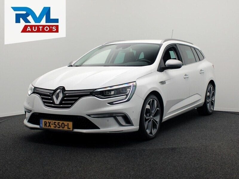 Wit Gebruikt 2017 Renault Mégane GrandTour Signature Stationwagen | € 10.900 (Eerlijke prijs) - Afbeelding 1/4