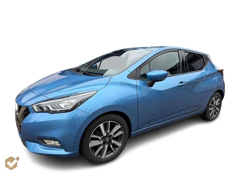 Occasion Nissan Micra N-Connecta 90 PK (66 kW) 2018 Blauw Hatchback