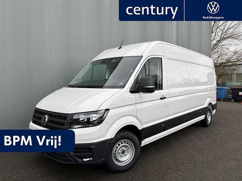 Wit Occasion 2024 VW Crafter Highline Van | € 41.800 (Iets duurder) - Afbeelding 1/4