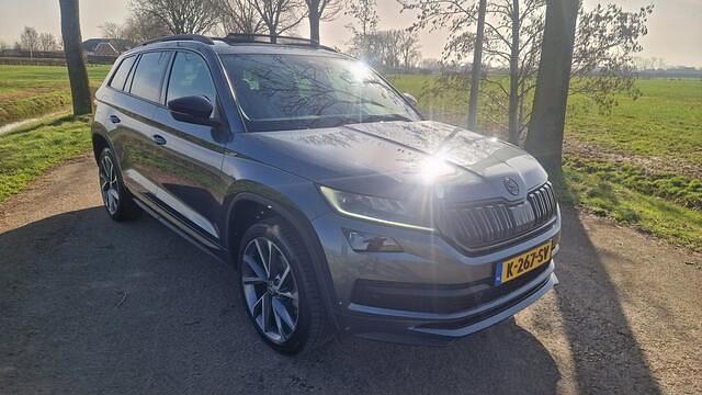 Occasion Skoda Kodiaq Business Line 150 PK (110 kW) 2021 Grijs SUV