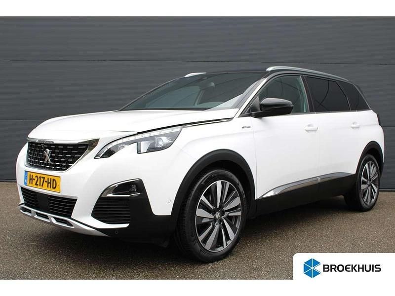 Wit Gebruikt 2020 Peugeot 5008 GT-line MPV | € 20.900 (Eerlijke prijs) - Afbeelding 1/4