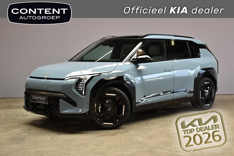 Blauw metallic Nieuw 2025 Kia EV3 GT-Line SUV | € 43.490 (Eerlijke prijs) - Afbeelding 1/4