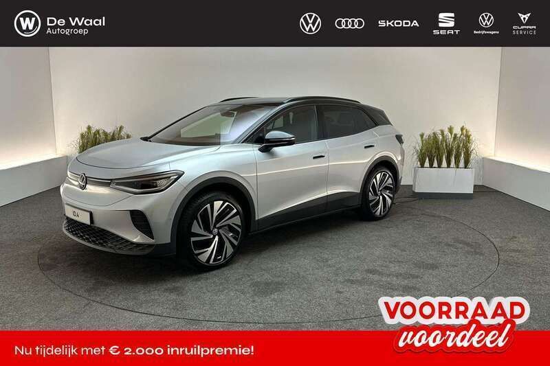 Zwart Nieuw 2025 VW ID.4 Pro SUV | € 48.995 (Eerlijke prijs) - Afbeelding 1/4