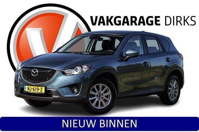 Blauw, metallic lak Gebruikt 2014 Mazda CX-5 SUV | € 14.890 (Eerlijke prijs) - Afbeelding 1/3