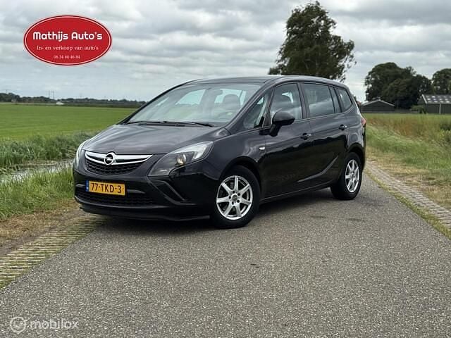 Zwart Gebruikt 2012 Opel Zafira Tourer Business MPV | € 4.950 (Goede deal) - Afbeelding 1/4