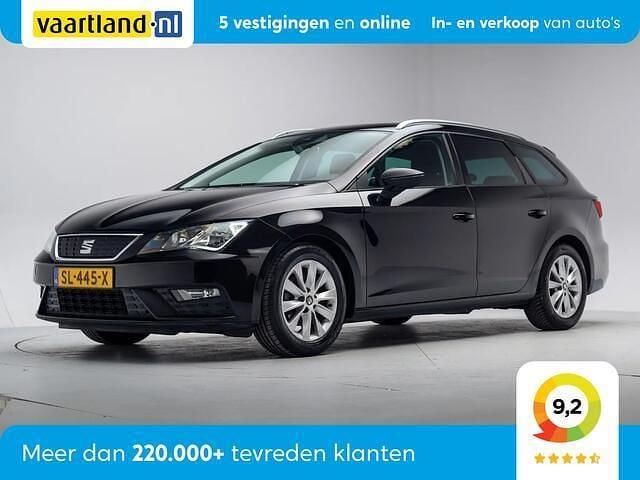 Zwart Gebruikt 2018 Seat Leon ST Business Stationwagen | € 10.945 (Eerlijke prijs) - Afbeelding 1/4