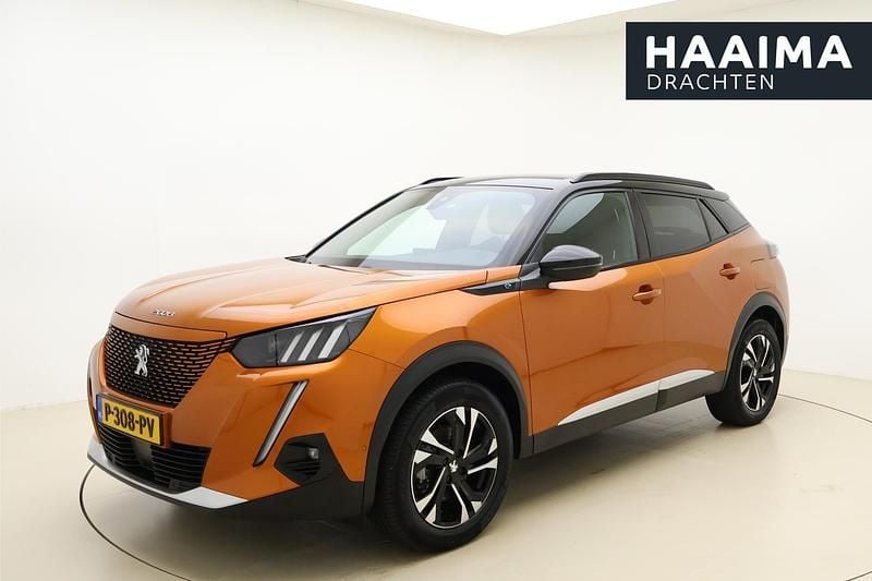 Oranje Gebruikt 2020 Peugeot e-2008 GTi SUV | € 16.945 (Eerlijke prijs) - Afbeelding 1/4