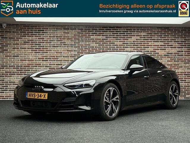 Zwart Gebruikt 2022 Audi e-tron GT quattro S-Line Sedan | € 76.495 (Goede deal) - Afbeelding 1/4