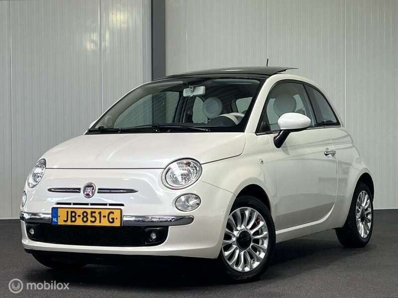 Wit Gebruikt 2013 Fiat 500 Lounge Hatchback | € 7.445 (Eerlijke prijs) - Afbeelding 1/3