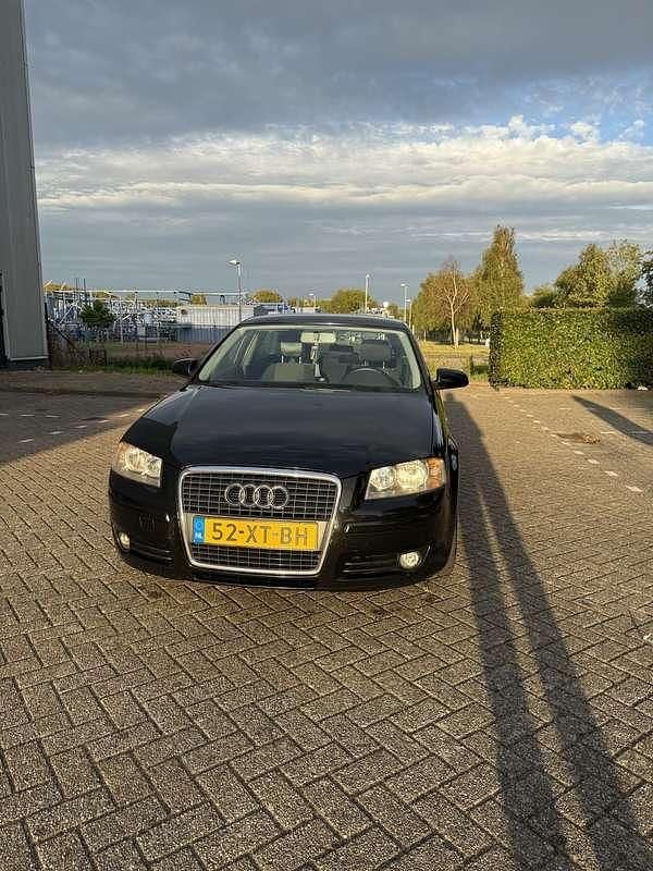 Zwart Gebruikt 2007 Audi A3 Hatchback | € 3.800 (Goede deal) - Afbeelding 1/4