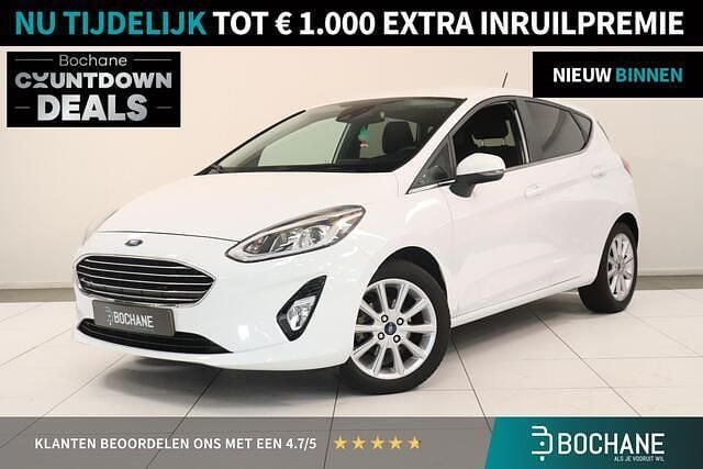 Wit Gebruikt 2020 Ford Fiesta Titanium Hatchback | € 12.400 (Goede deal) - Afbeelding 1/4