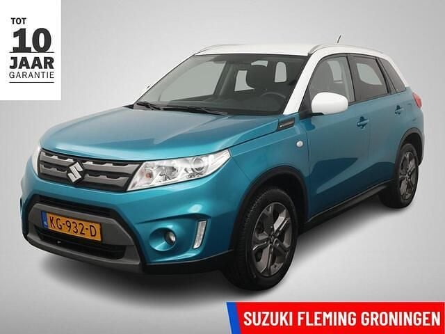 Blauw (metallic) Occasion 2016 Suzuki Vitara Exclusive SUV | € 12.950 (Goede deal) - Afbeelding 1/4