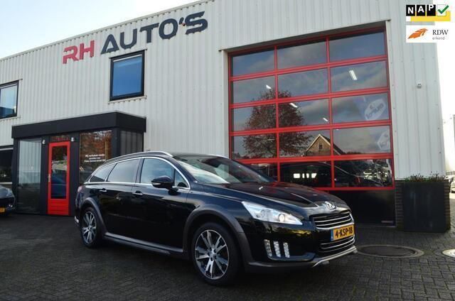 Zwart Gebruikt 2013 Peugeot 508 RXH Comfort Stationwagen | € 7.450 - Afbeelding 1/4
