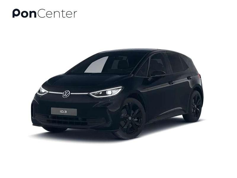 Zwart Nieuw 2025 VW ID.3 Pro Hatchback | € 39.650 (Iets duurder) - Afbeelding 1/4