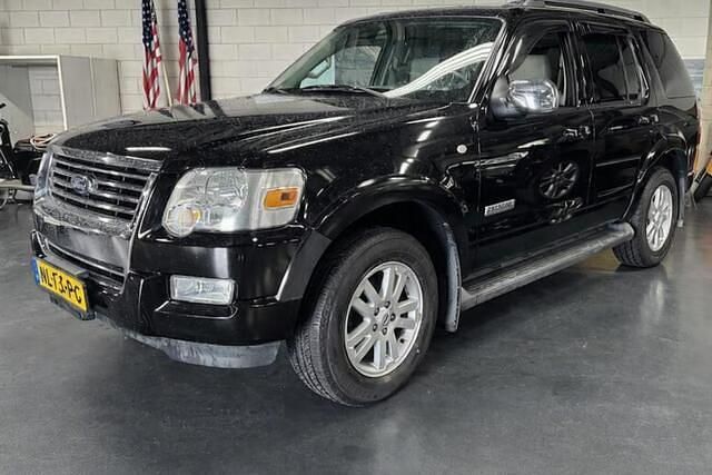 Zwart Occasion 2009 Ford Explorer SUV | € 19.950 - Afbeelding 1/4