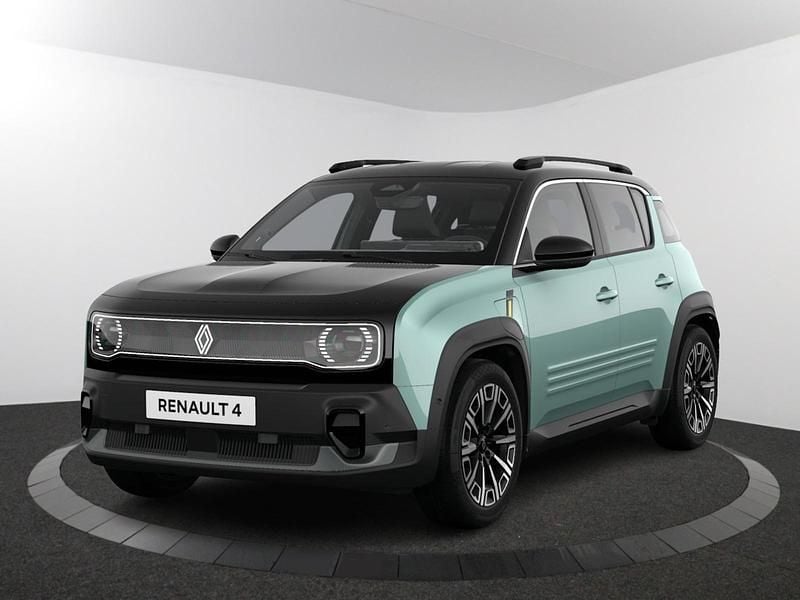Twotone vert hautsdefrance / noir étoilé (groen metallic) Nieuw 2025 Renault R4 Iconic SUV | € 37.140 (Eerlijke prijs) - Afbeelding 1/4