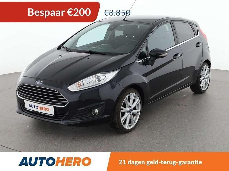Zwart Gebruikt 2017 Ford Fiesta Titanium Hatchback | € 8.649 (Goede deal) - Afbeelding 1/3