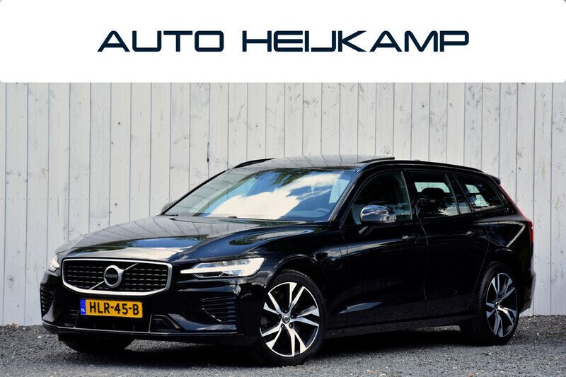 Zwart, metallic lak Gebruikt 2020 Volvo V60 R-Design Stationwagen | € 29.950 (Goede deal) - Afbeelding 1/4