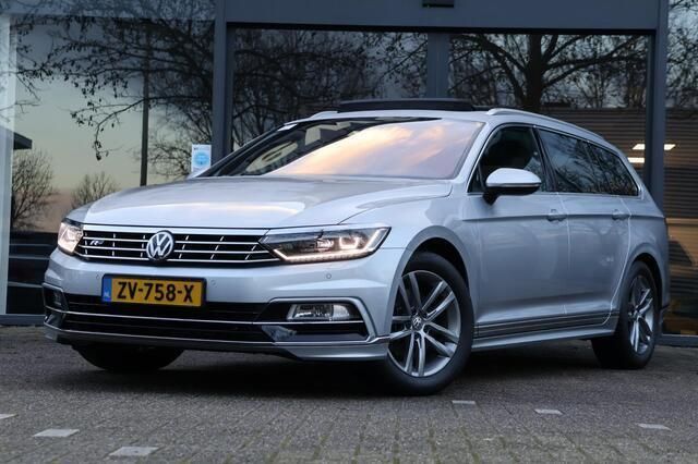 Grijs Gebruikt 2019 VW Passat Highline Stationwagen | € 21.495 (Eerlijke prijs) - Afbeelding 1/4
