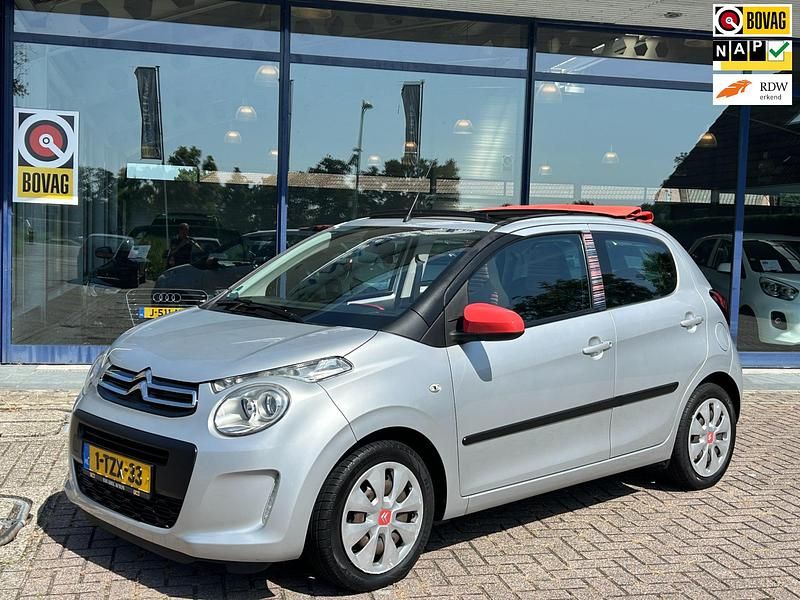Grijs Gebruikt 2014 Citroën C1 Feel Hatchback | € 5.999 (Eerlijke prijs) - Afbeelding 1/4
