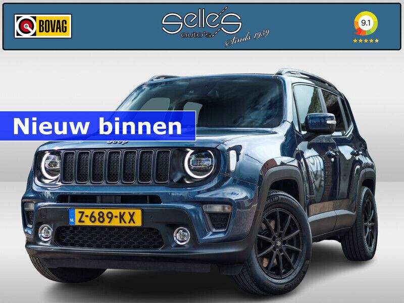 Blauw, metallic lak Gebruikt 2021 Jeep Renegade SUV | € 23.895 (Eerlijke prijs) - Afbeelding 1/3
