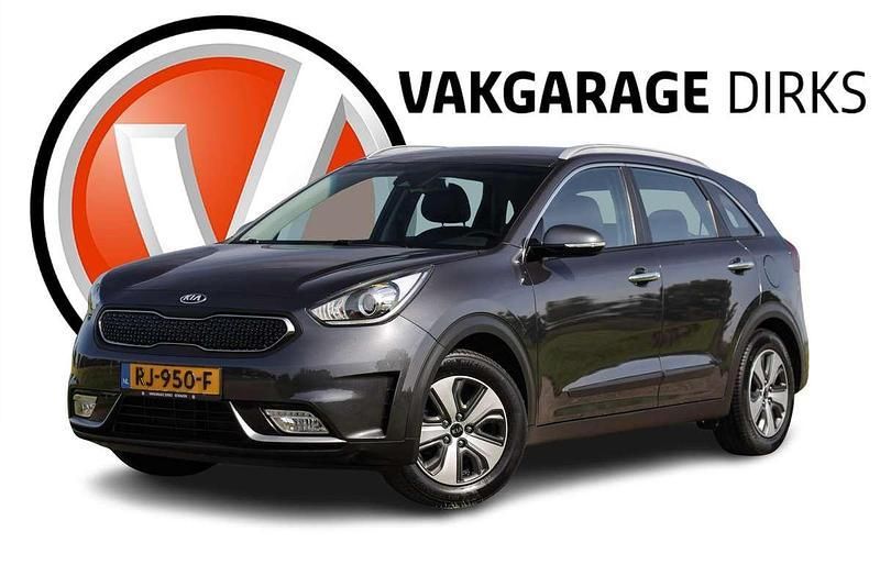 Grijs Gebruikt 2017 Kia Niro SUV | € 14.440 (Eerlijke prijs) - Afbeelding 1/3