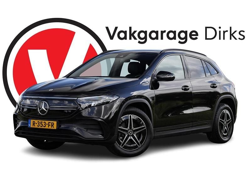 Zwart, metallic lak Gebruikt 2022 Mercedes EQA250 AMG line SUV | € 29.940 (Super prijs) - Afbeelding 1/3