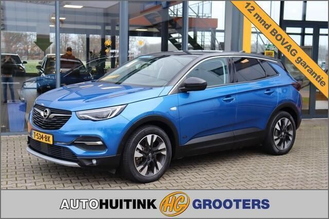 Blauw Gebruikt 2021 Opel Grandland X Ultimate SUV | € 27.990 (Iets duurder) - Afbeelding 1/4