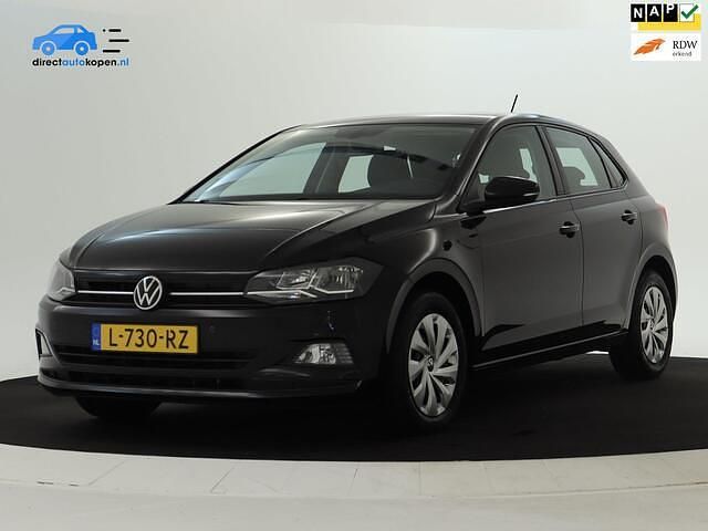 Zwart, metallic lak Gebruikt 2021 VW Polo Comfortline Hatchback | € 14.745 (Goede deal) - Afbeelding 1/4