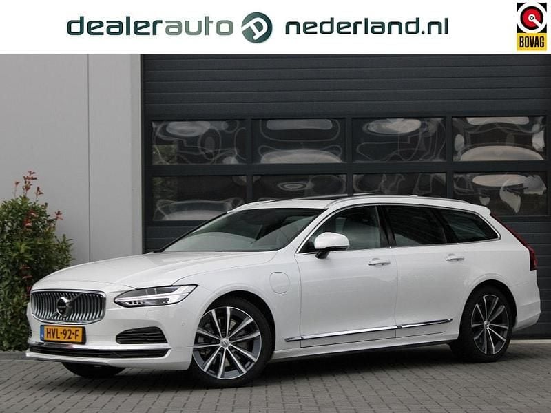 Wit Gebruikt 2021 Volvo V90 Inscription Stationwagen | € 35.950 (Eerlijke prijs) - Afbeelding 1/4