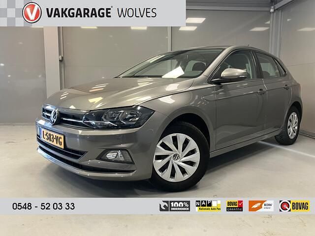Grijs Gebruikt 2021 VW Polo Comfortline Hatchback | € 15.895 (Goede deal) - Afbeelding 1/4