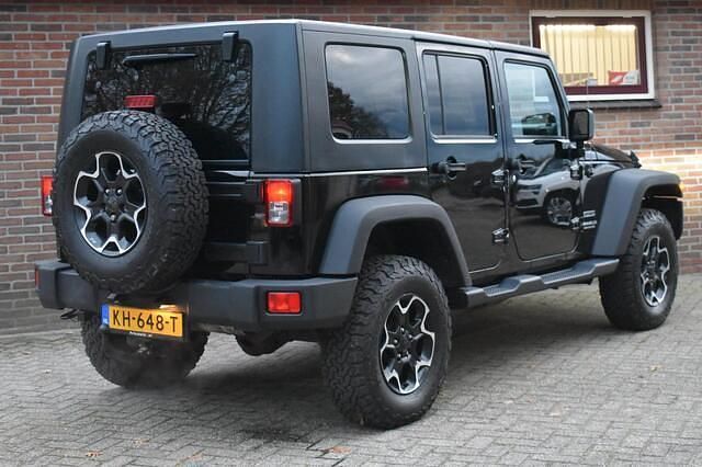 Occasion Jeep Wrangler Unlimited Sport 199 PK (146 kW) 2008 Zwart SUV