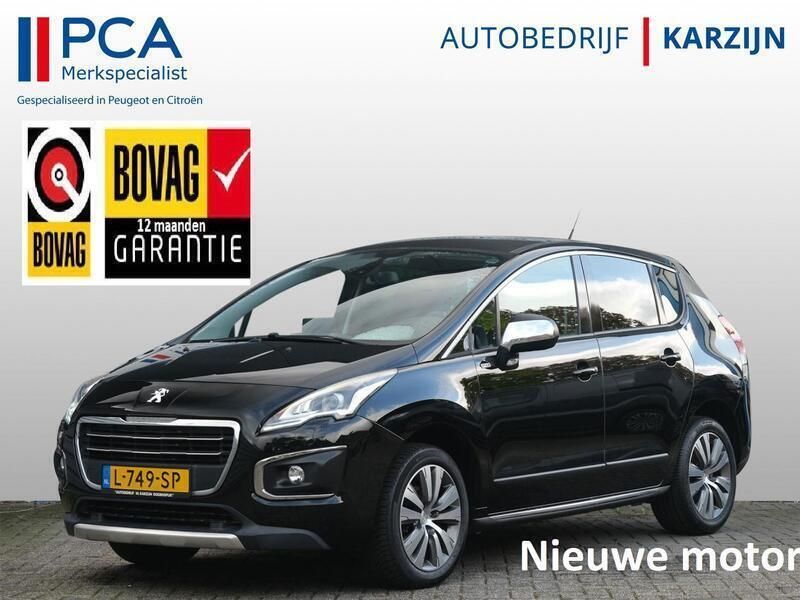 Zwart Gebruikt 2015 Peugeot 3008 MPV | € 11.950 (Duur) - Afbeelding 1/4