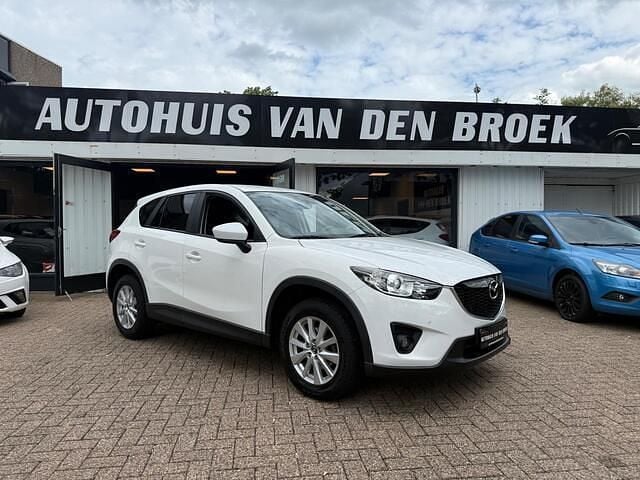 Wit, metallic lak Gebruikt 2013 Mazda CX-5 SUV | € 14.945 (Goede deal) - Afbeelding 1/4