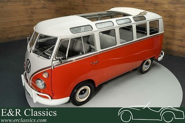 Rood Gebruikt 1965 VW T1 Van | € 99.950 - Afbeelding 1/4