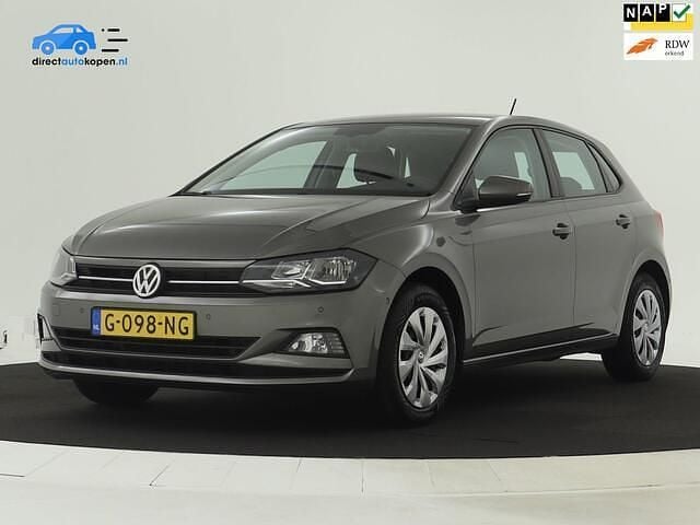 Grijs (metallic) Gebruikt 2019 VW Polo Comfortline Hatchback | € 14.295 (Goede deal) - Afbeelding 1/4
