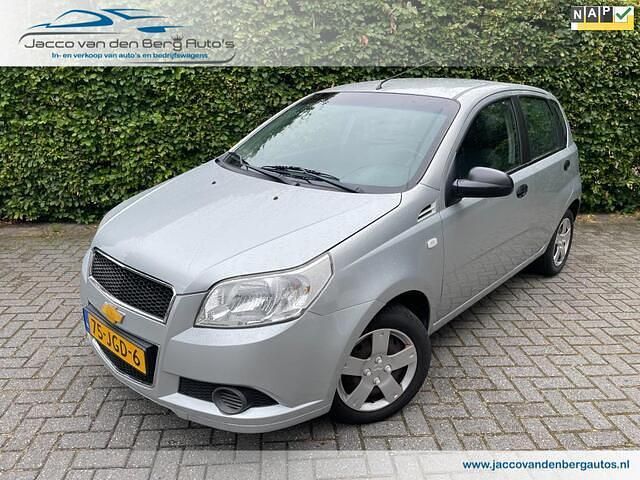 Grijs Gebruikt 2009 Chevrolet Aveo Hatchback | € 2.750 (Eerlijke prijs) - Afbeelding 1/4