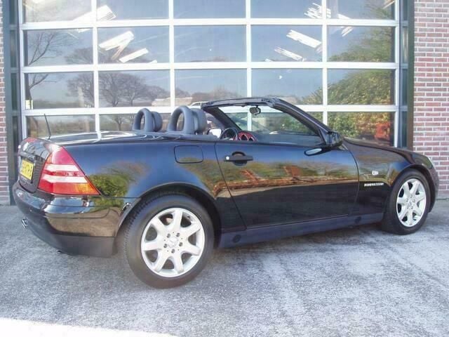 Occasion Mercedes SLK230 193 PK (141 kW) 1997 Zwart, metallic lak Cabriolet